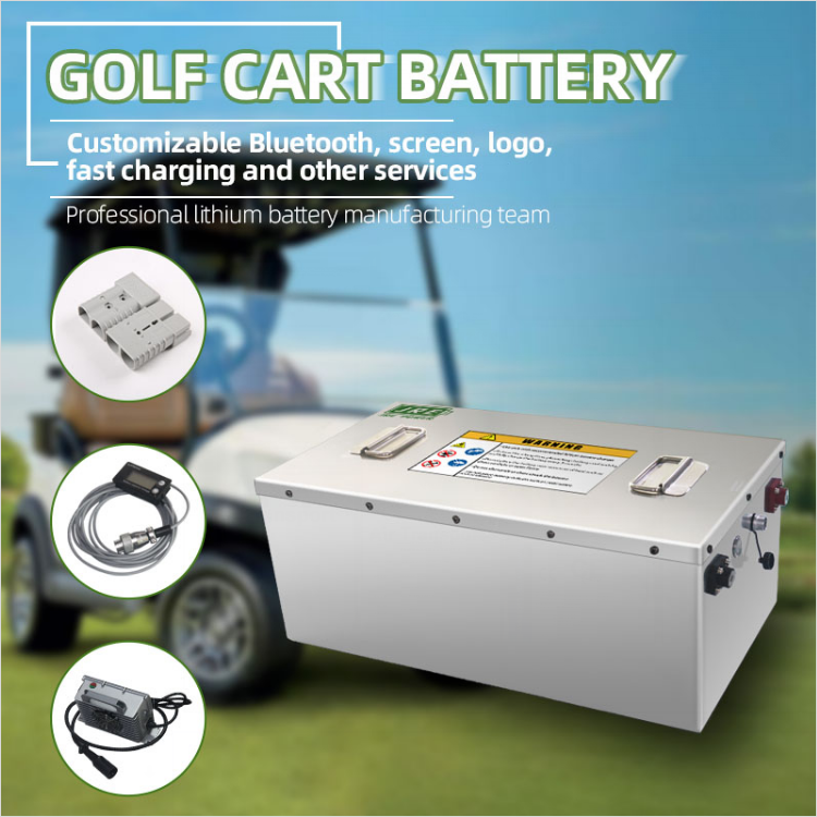 Golf cart 48V 100Ah Lifepo4 battery 