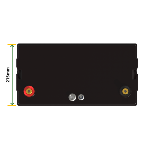 24V 60Ah 1536Wh LFP LiFePo4 RV Marine Battery