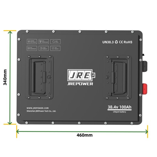 36V 100Ah 3840Wh LFP LiFePo4 Golf Cart Battery