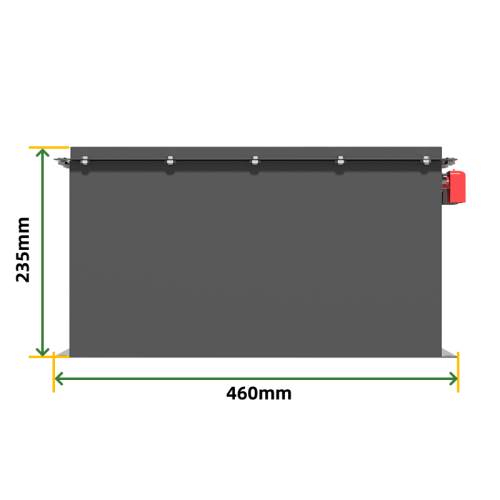 48V 100Ah 5120Wh LFP LiFePo4 Golf Cart Battery