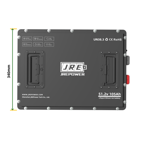 48V 105Ah 5376Wh LFP LiFePo4 Golf Cart Battery