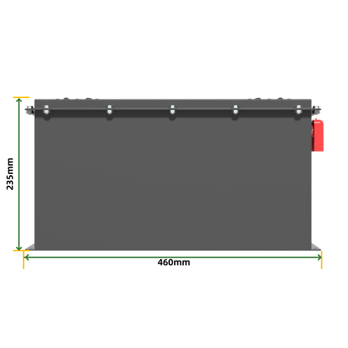 48V 105Ah 5376Wh LFP LiFePo4 Golf Cart Battery