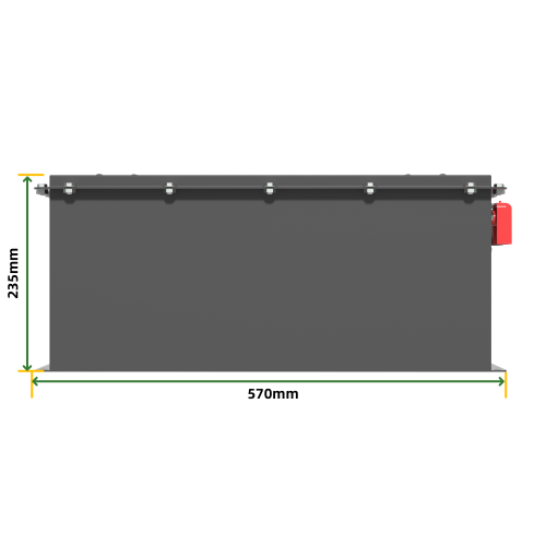 48V 120Ah 6144Wh LFP LiFePo4 Golf Cart Battery
