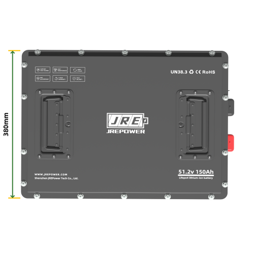 48V 150Ah 7680Wh LFP LiFePo4 Golf Cart Battery