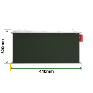48V 170Ah 8704Wh LFP LiFePo4 Golf Cart Battery