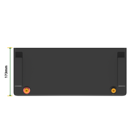 24V 100Ah 2560Wh LFP LiFePo4 RV Marine Battery