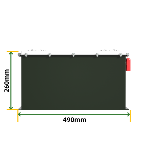 72V 60Ah 4608Wh LFP LiFePo4 Golf Cart Battery