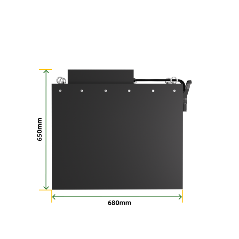 80V 400Ah 32000Wh LFP LiFePo4 Forklift and Engineering Vehicle Batteries 75V