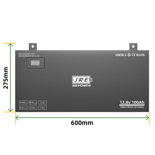 12V 100Ah 1280Wh LFP LiFePo4 RV Battery