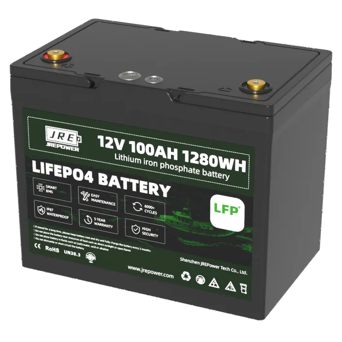 12V 100Ah 12V Deep Cycle Battery Energy Storage Battery