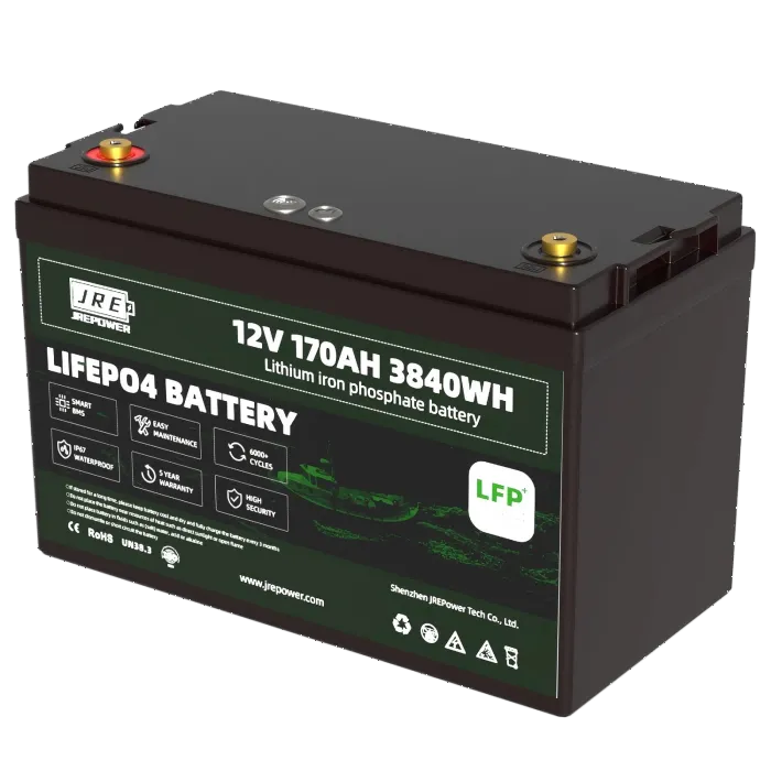 12V 170Ah 12V Deep Cycle Battery Energy Storage Battery