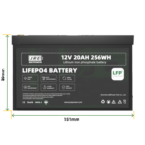 12V 20Ah Farm Equipment Batteries