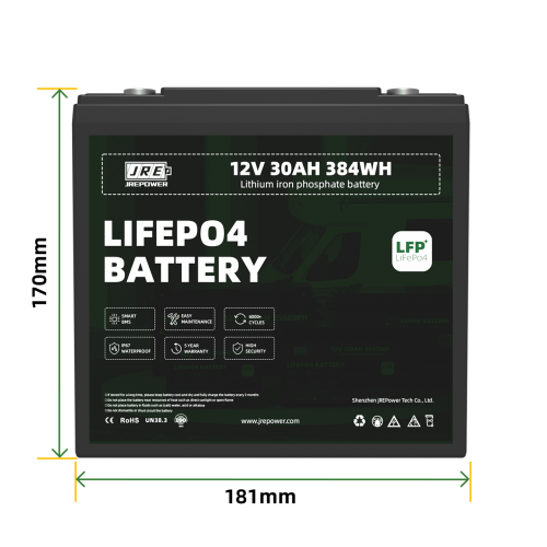 12V 30Ah 12V Deep Cycle Battery Energy Storage Battery