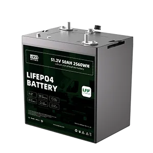 51.2V 50Ah 2560Wh LFP LiFePo4 Energy Storage Battery